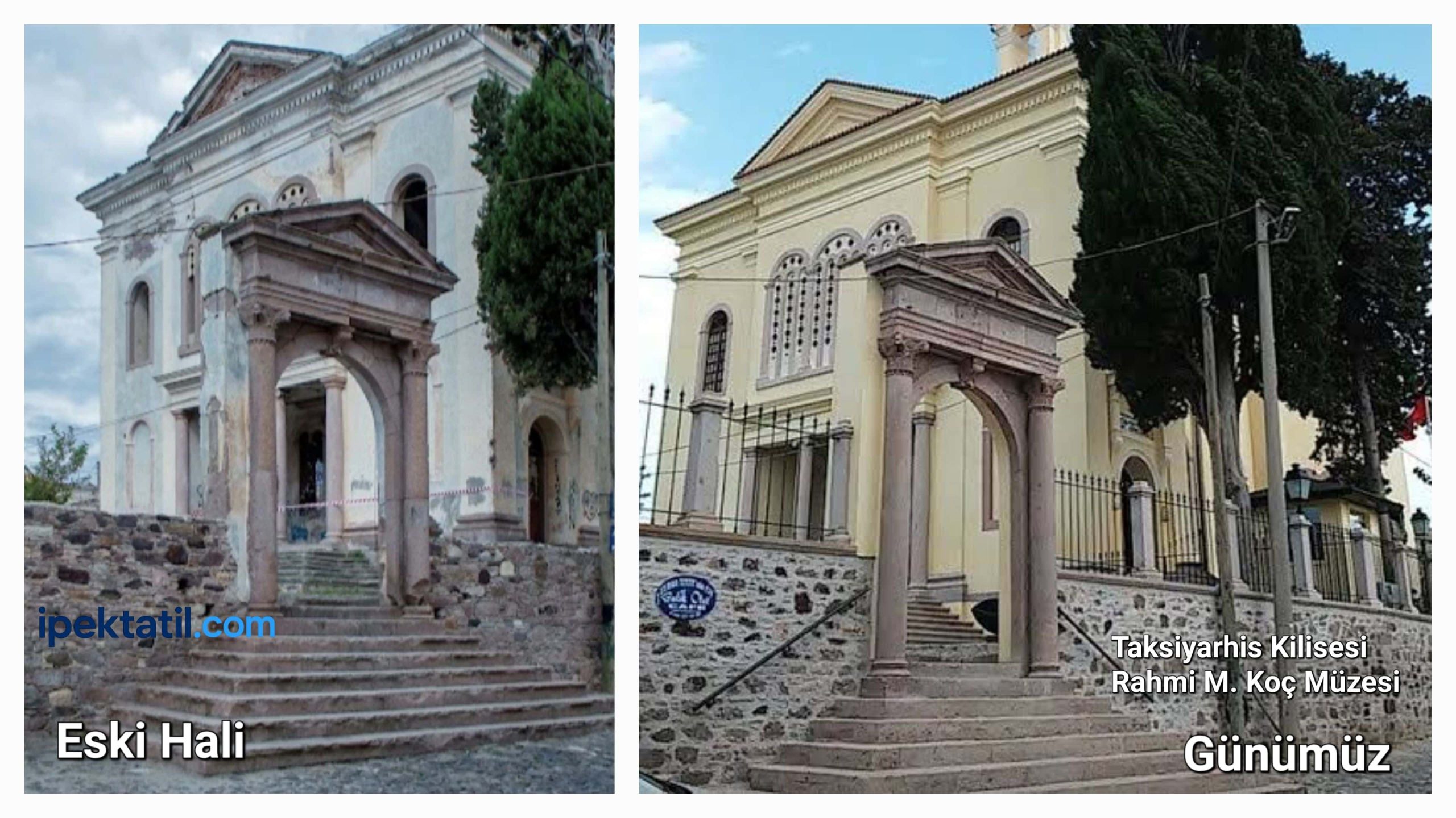 Taksiyarhis Kilisesi Cunda. Rahmi M. Koç Müzesi