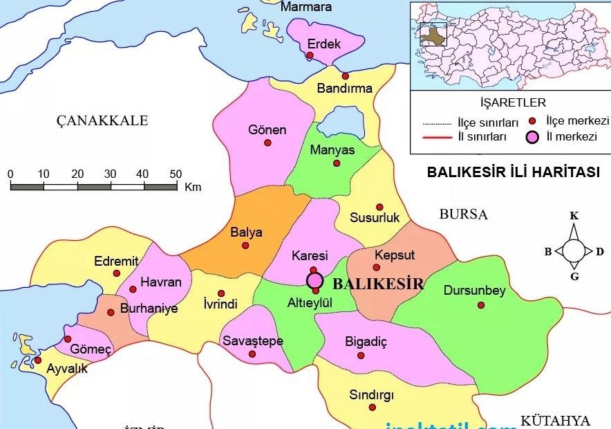 Balıkesir ilçeleri