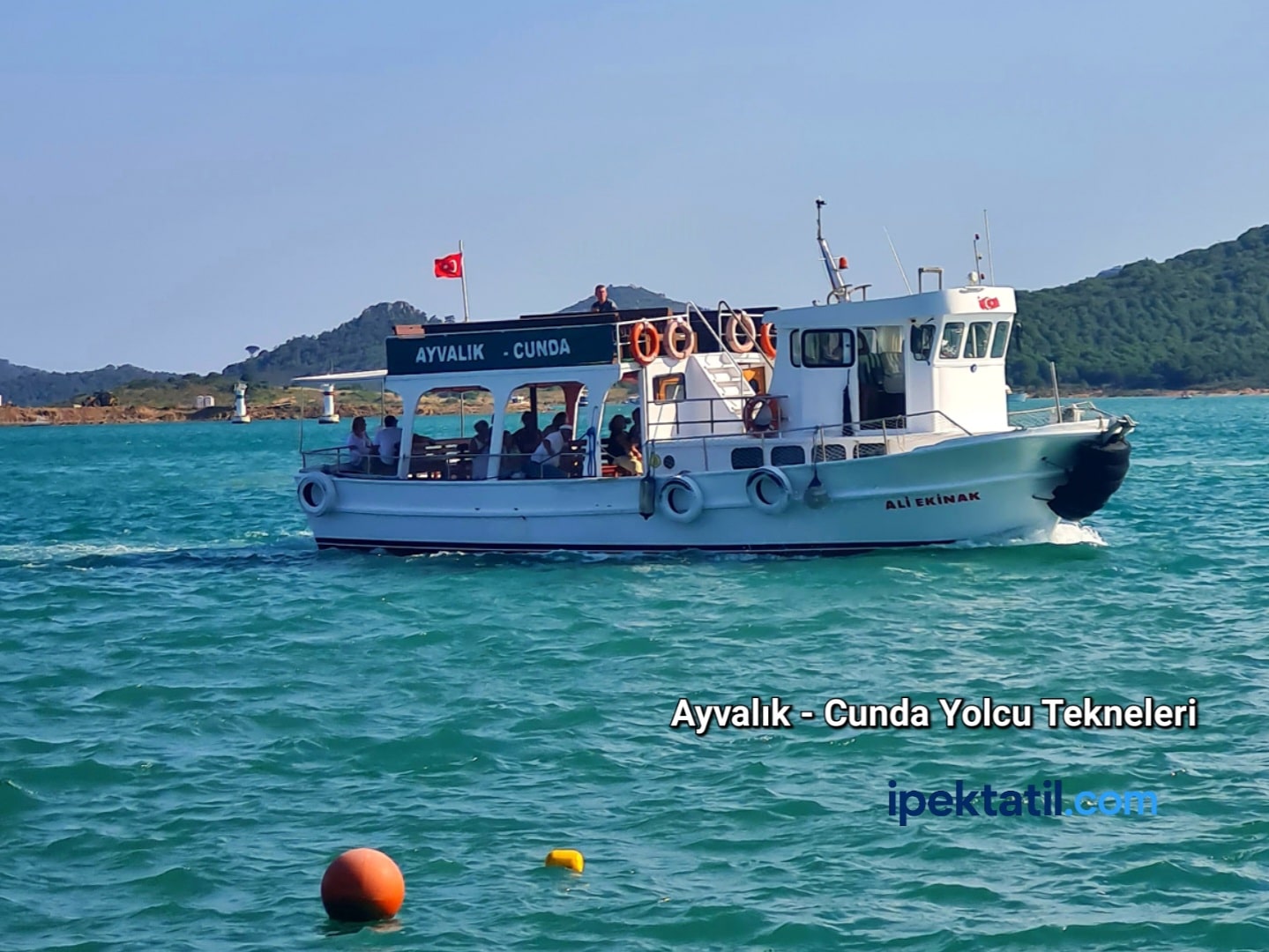 Cunda Adası’na Deniz Yoluyla Ulaşım