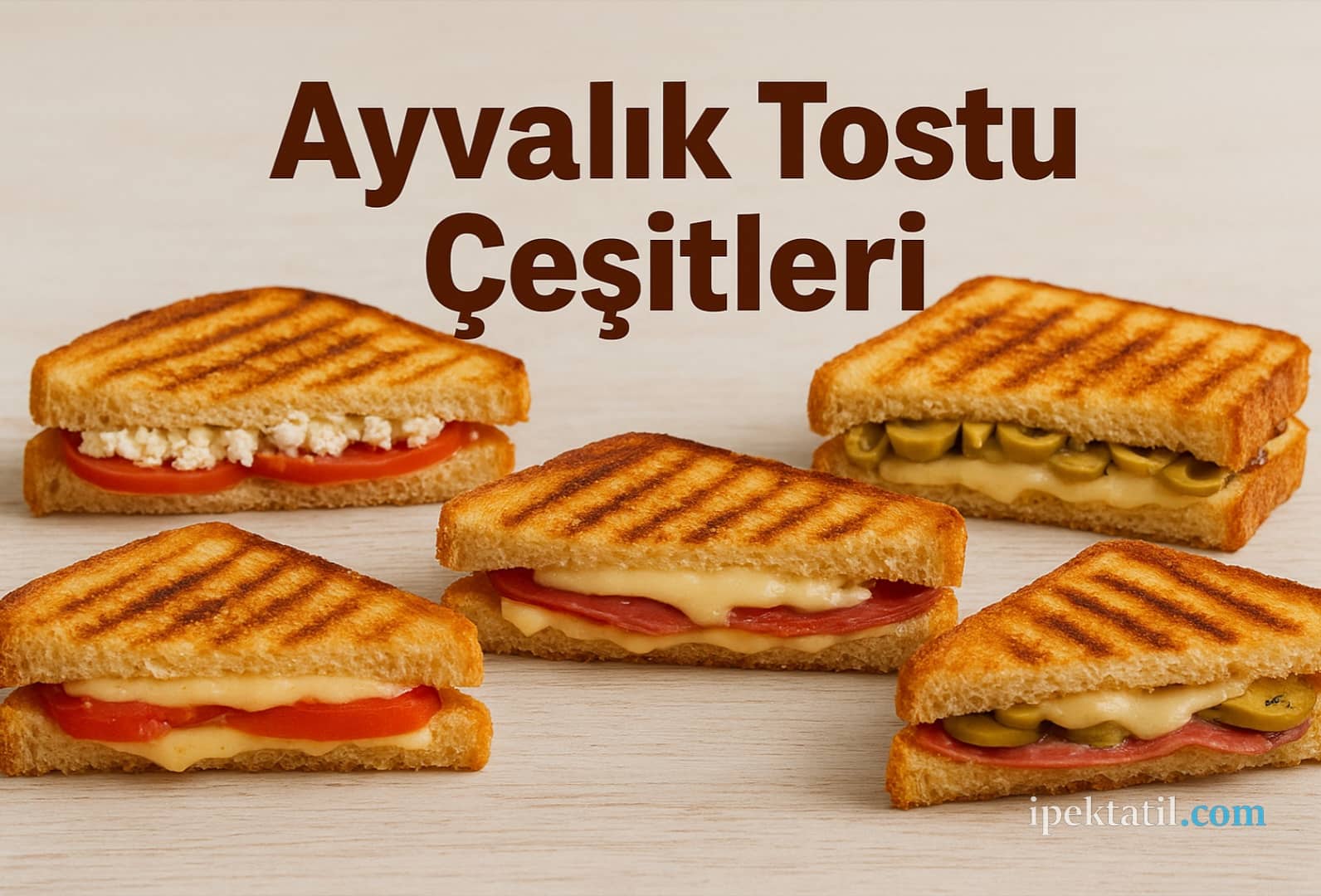 Ayvalık tostu çeşitleri