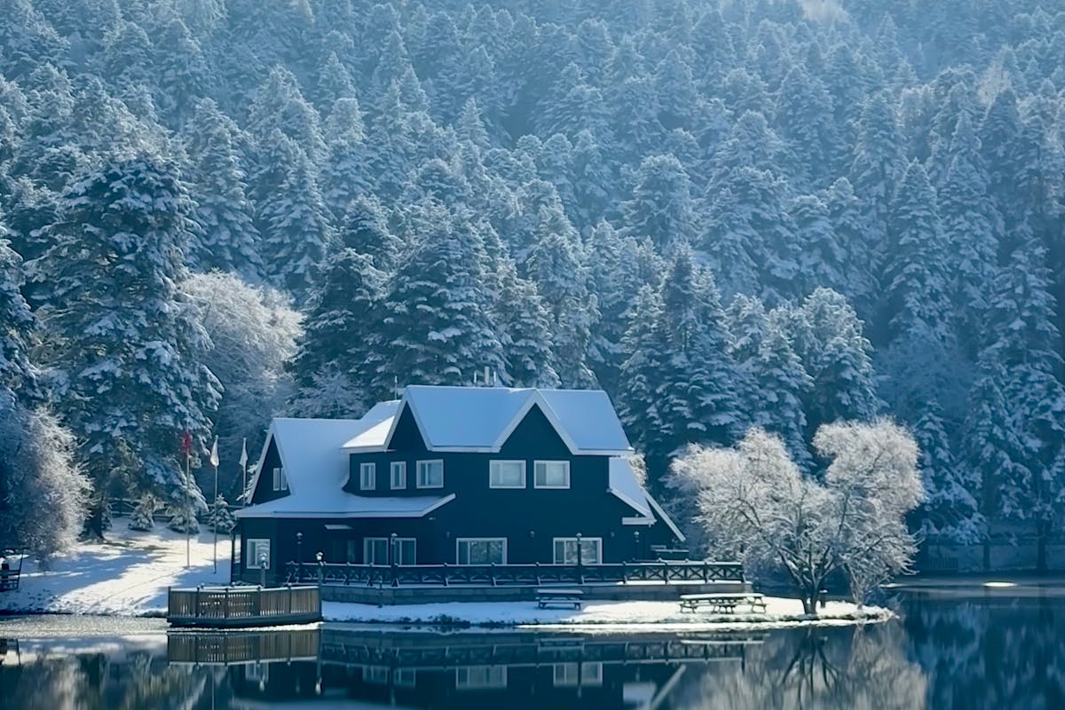 Abant Gölü Kış Mevsimi