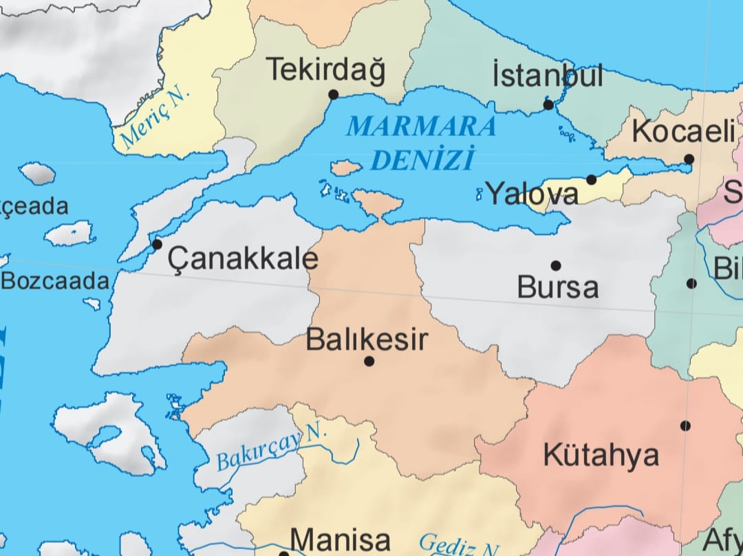 Balıkesir Haritası