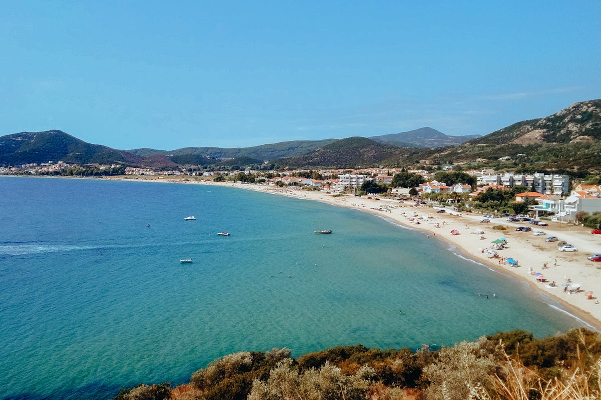 Deniz kenarında devremülk oteli