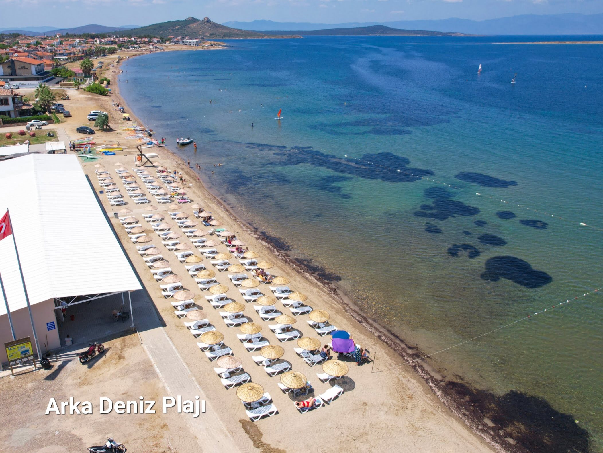 Arka Deniz Plajı Cunda Adası